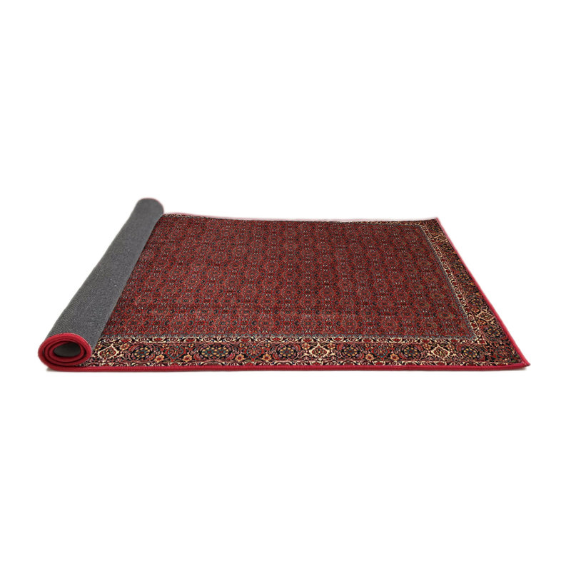 Tapis rouge/rose traditionnel Painuly, Rond 8 pi