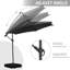 Parasol de marché suspendu 10 pi avec lumières solaires et base-1579065712