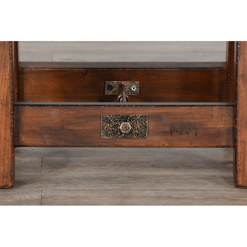 Hardin Solid Wood Top End Table