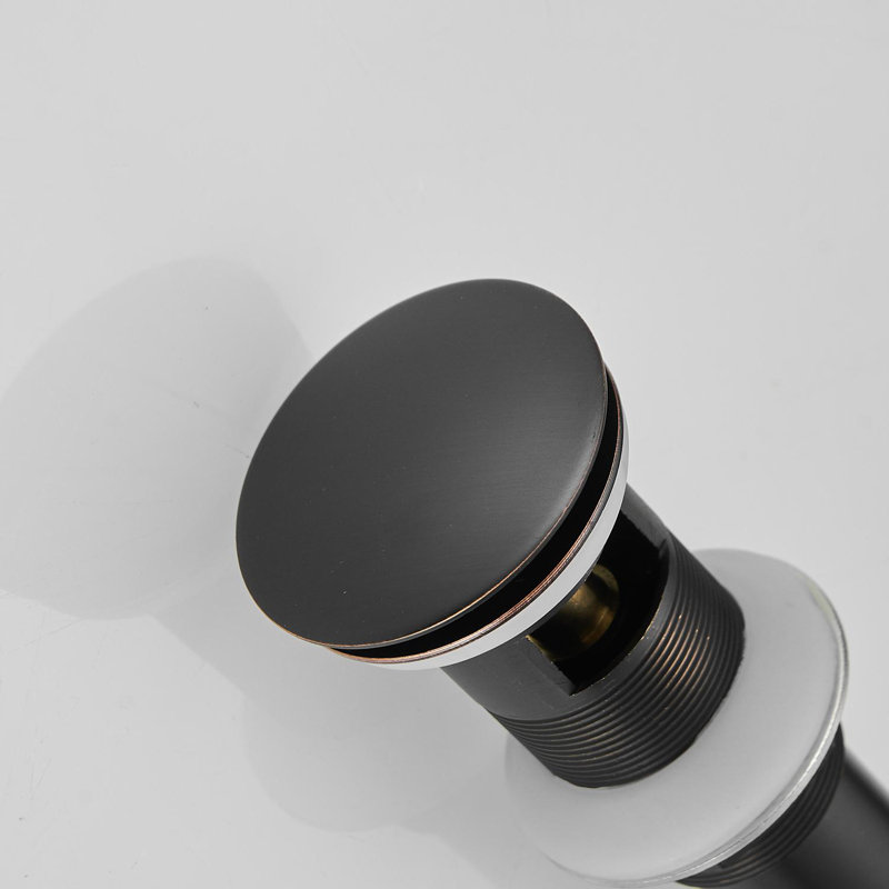 Bathroom Sink Pop-Up Drain With Overflow