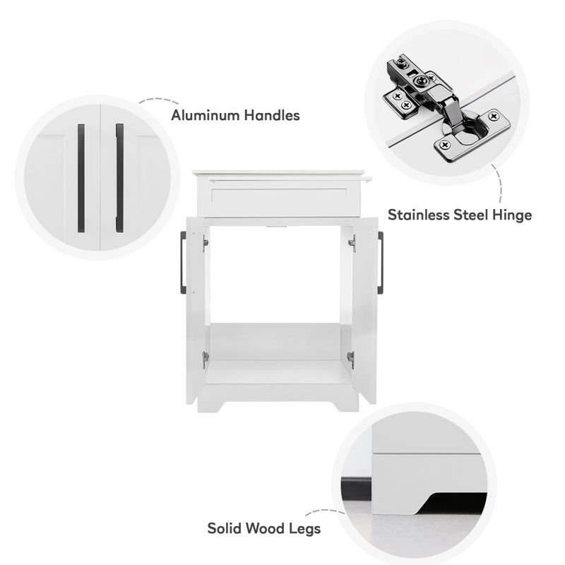 DodreHome 24" Single Bathroom Vanity Base Without Sink