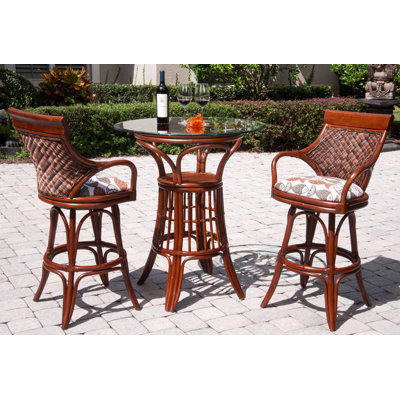 Dashai Swivel Upholstered Counter Stool
