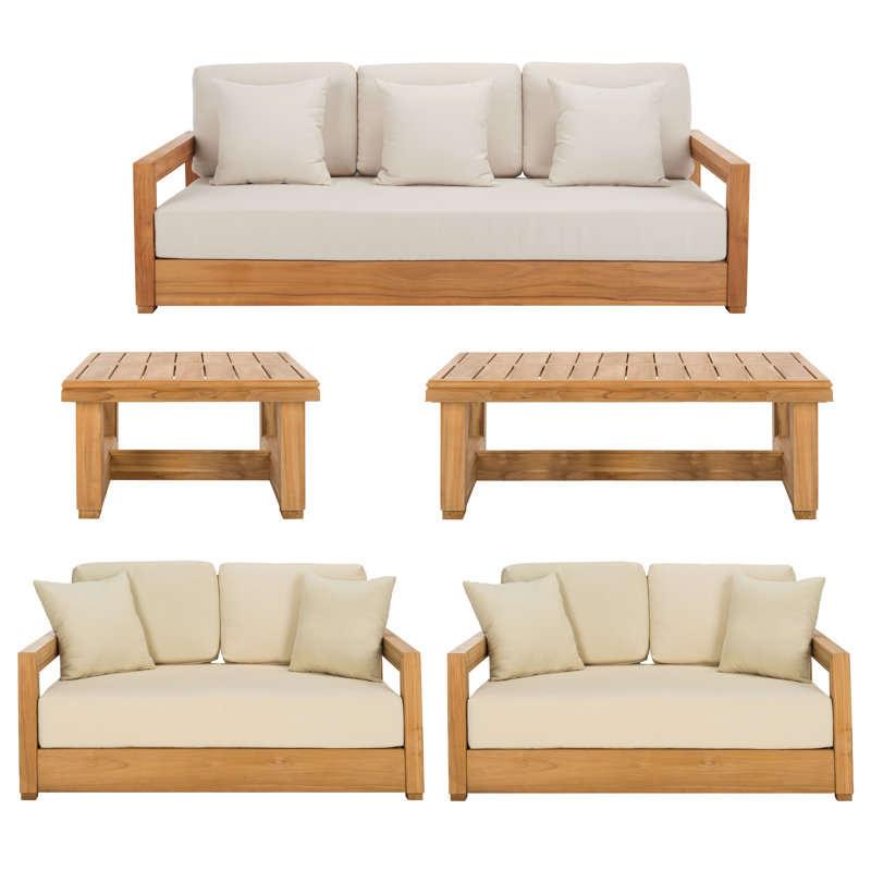 Melrose 5 Piece Outdoor Conversation Set