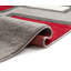 Tapis rouge à motif géométrique Brigman-28118108