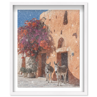 Morning Wait Framed Graphic Art
