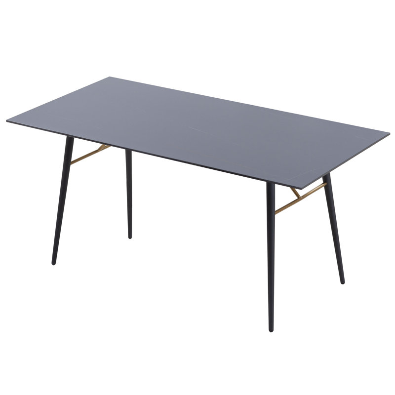 Metal Base Dining Table