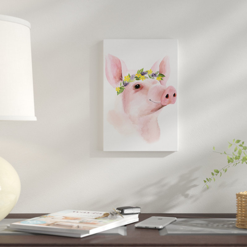 «Precious Barnyard III», impression sur toile, H 18 po x l 12 po x P 1,5 po, Toile tendue, Pas de tapis