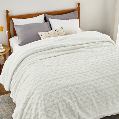 Couvre-lit pour lit Sherpa