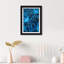 Neon garden Shadowbox Abstract Print by Oliver Gal, Black Frame, 10 x 15-14522127-254497257