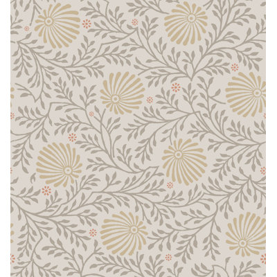 Yuki Osada Floral Wallpaper Double Roll by Soicher Marin Studio