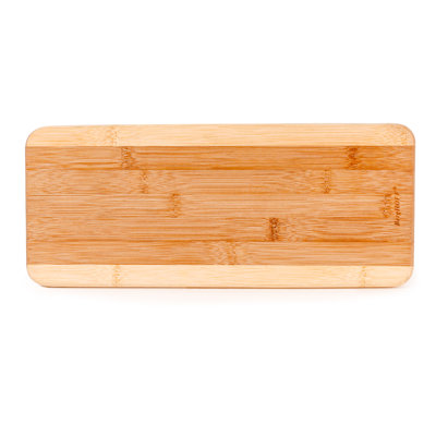 BergHOFF Rayon from Bamboo Long Two-Toned Rectangle Cutting Board, 14.2x6x0.7"