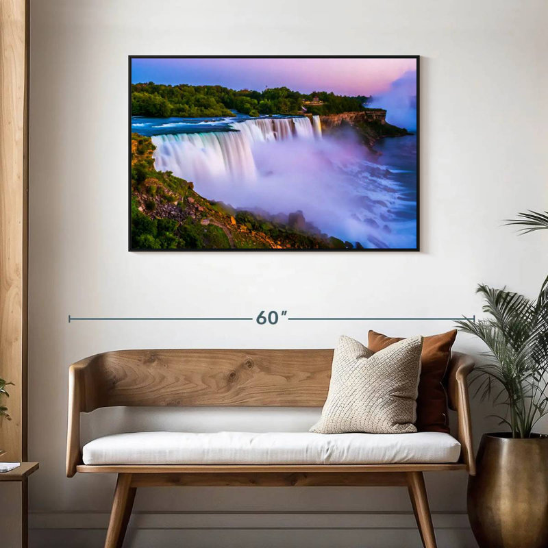 Alvord soirée aux chutes du Niagara, H 29 po x l 43 po