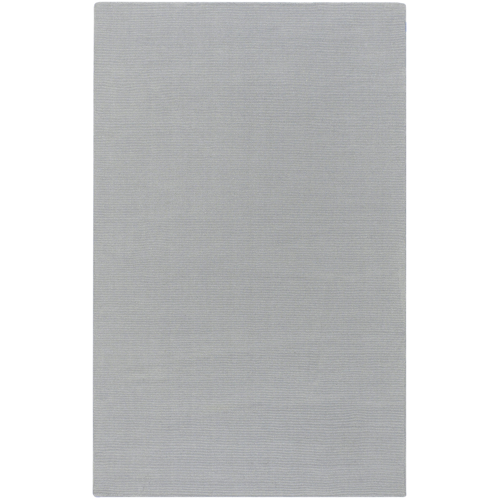 Crowe Gray Hand-Loomed Wool Rug, Rectangle 3'3" x 5'3"