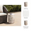 Tabouret de jardin 20 "en céramique Puteri