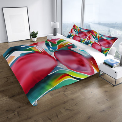Polyester Abstract Duvet Cover