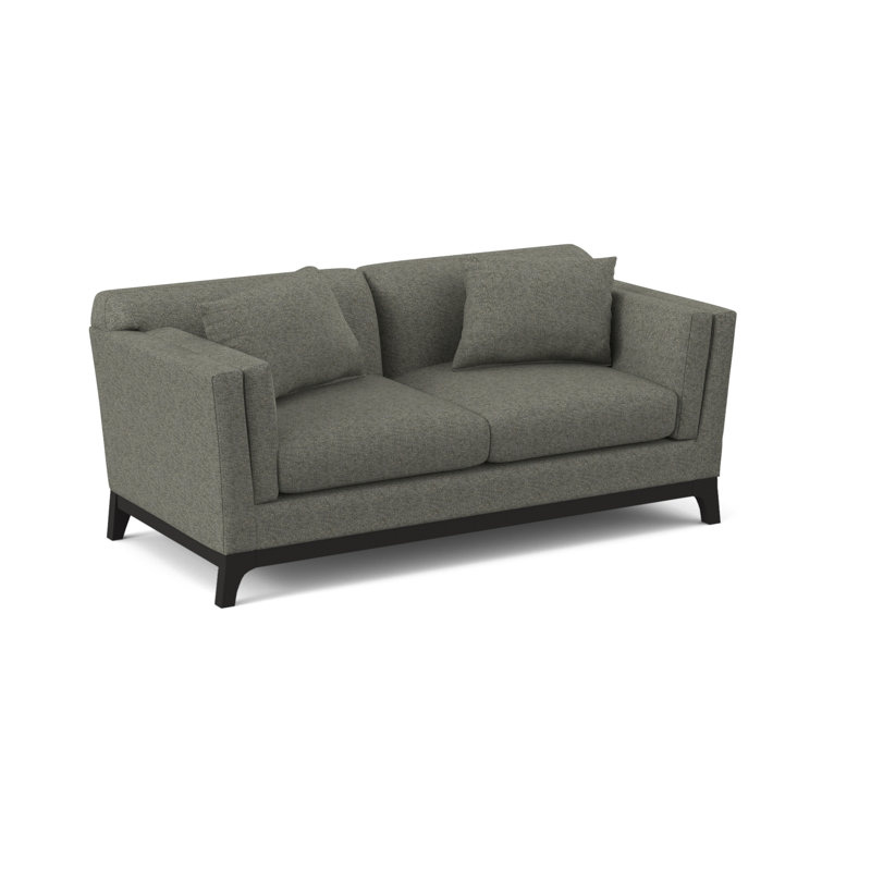Zabriel Upholstered 65'' Sofa, Vibe Ashen Chenille