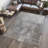 7' X 10' Brown Abstract Area Rug