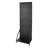 Standing Pegboard Display with Base Plate, 23.7 x 66 in Pegboard Display Stand with Casters and 30 Hooks, Thickened Cold-Rolled Steel Peg Board Panel for Retail Store and Jewelry Shop, Black