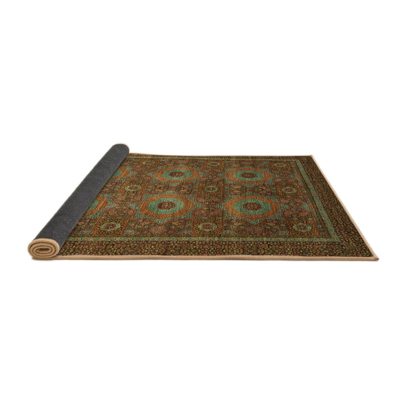 Abstract Indoor Rug, Round 3"