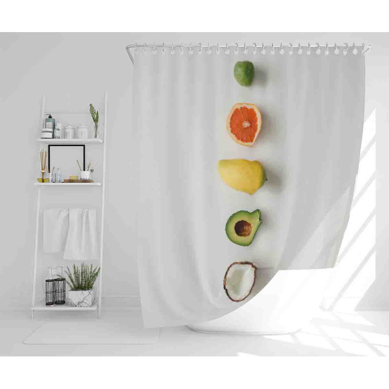 Mirzoyev 13 Piece Polyester Shower Curtain Set