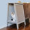 Lit pour chat en forme de A