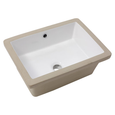 18x12 Inch Vessel Sink White Rectangle Porcelain Ceramic Lavatory Vanity Vessel Sink Bowl Basin