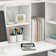 L-Shaped Solid + Manufactured Wood Reception Desk