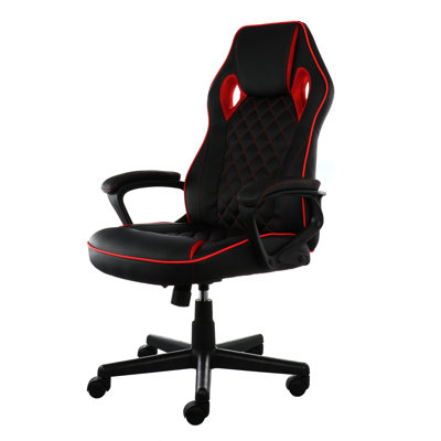 Inbox Zero Kuldeel Adjustable Swiveling PC & Racing Game Chair
