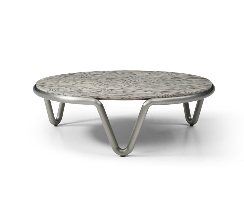 Table basse Gracie Mills, 17" H x 55" W x 55" D
