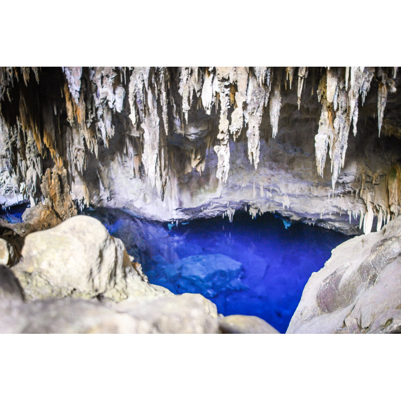 Blue Lake by Rosieyoung27 - Wrapped Canvas Print, 30cm H x 46cm W