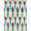 Ikat Area Rug in Ivory