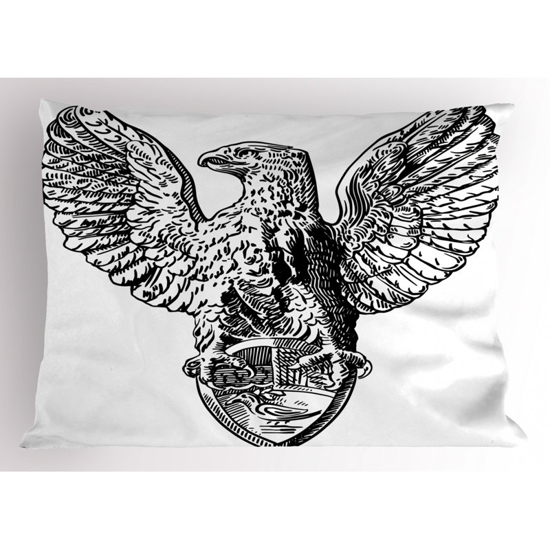 Taie décorative Eagle, Très grand