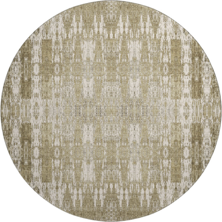 Premium Machine Washable Cerrito AMF580 Beige Rug