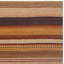 Fay Striped Wool Hand Woven Area Rug-12827177