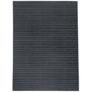 Archith Striped Blue/Charcoal Area Rug