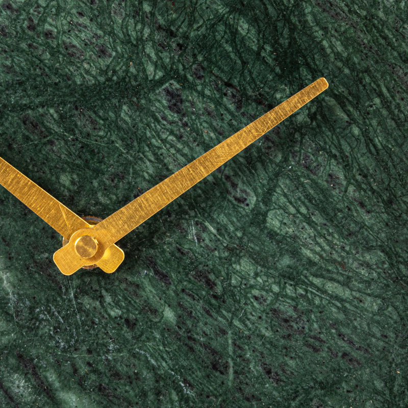 Horloge de cheminée Maurelle, Vert