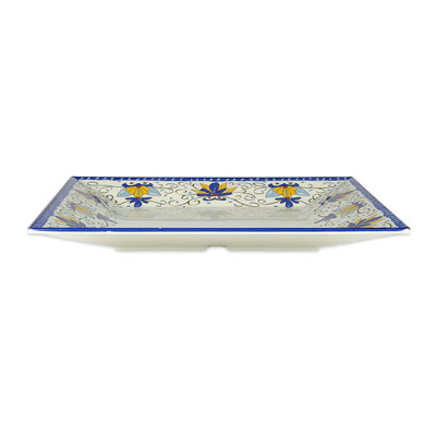 ML-92-SL - Assiette carrée 16 po