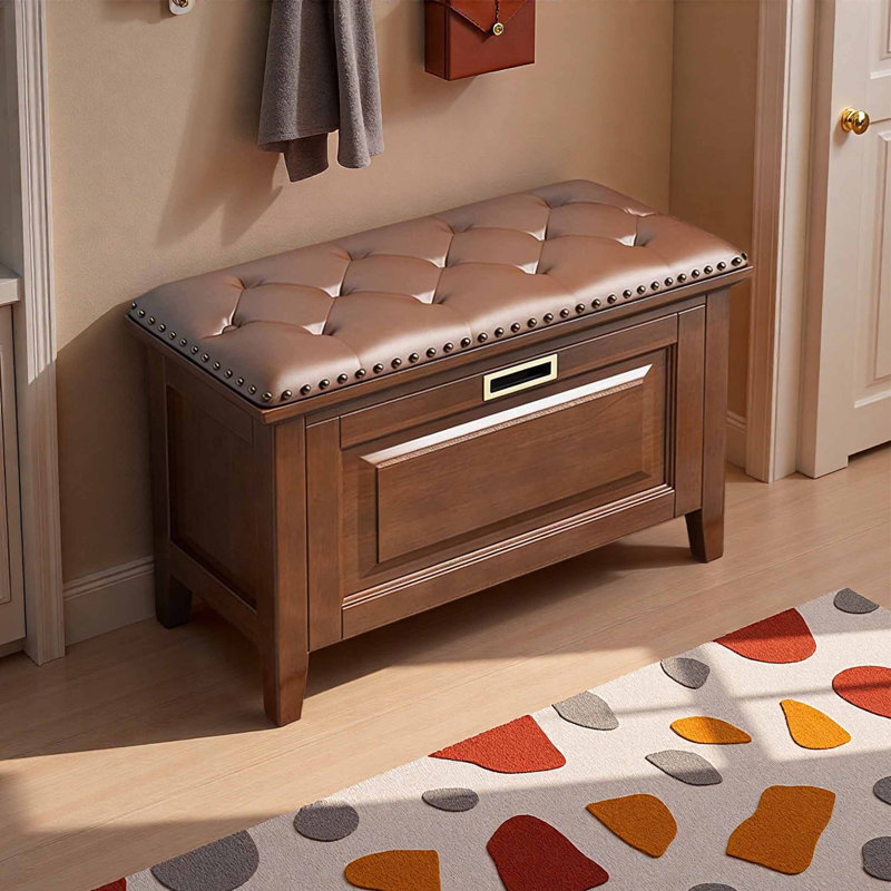 Commode, H 17,72 po x l 39,37 po x P 12,6 po, Brun
