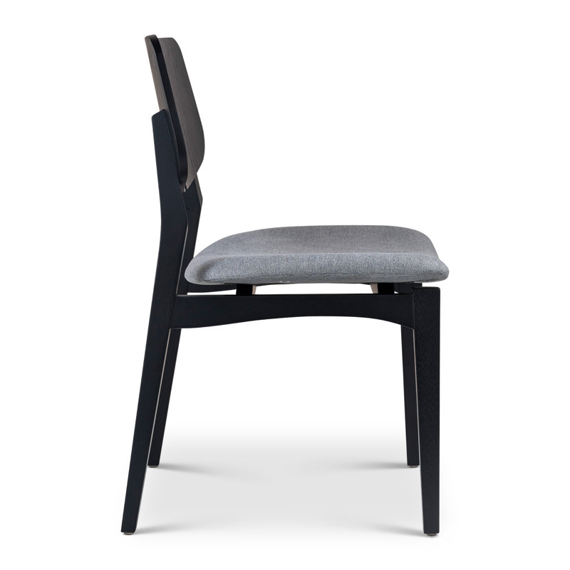 Dyron Side Chair, Essence Gray/Ebano
