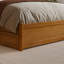Lit plateforme en bois massif Lamari avec pied de lit et lit gigogne-2020591149-2020591145