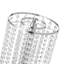 Crystal Tall Vase Table Centerpiece