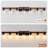 Industrial & Farmhouse Bathroom Vanity Light Over Mirror With Metal & Wood Frame-776518408