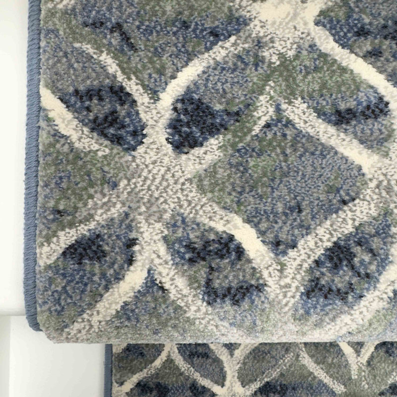 Stair Runner Abstract Area Rug, Stair Runner 66 x 450 cm