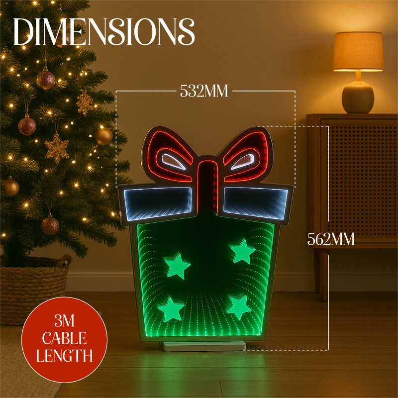 LED Lighted Window Décor