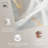 Silvered Spirals II Canvas Elegant Gold Abstract by Art Remedy-105592021-105592033