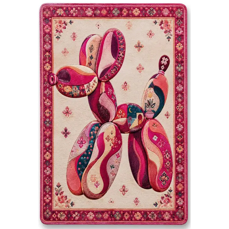 Tapis tissé à la crème Mosso, 3'11" x 5'11"