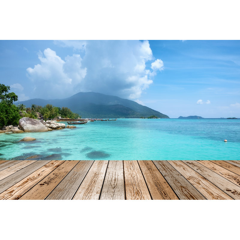 Andaman Crystal Sea by Mumemories - Wrapped Canvas Print, 30cm H x 46cm W x 3.8cm D