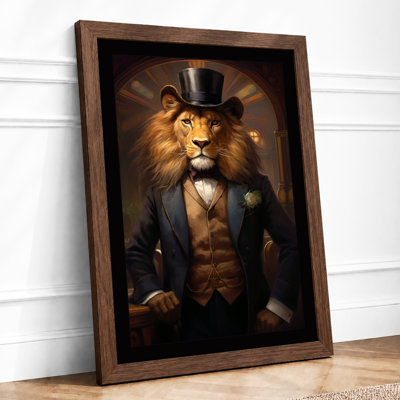 Gentleman Lion Eclectic - Print