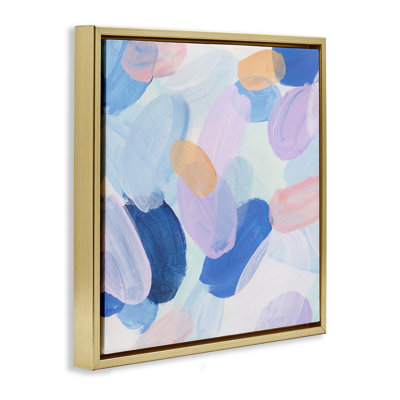 «Oblong Shapes Motif Floater», art mural par Melissa Wang