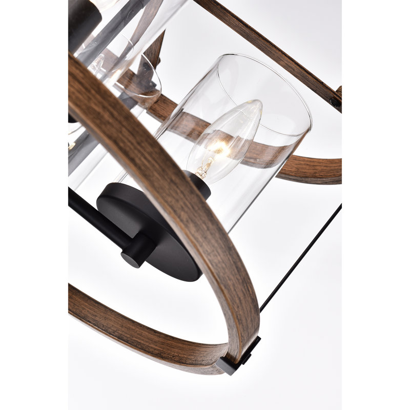 Fussell 4 - Light Dimmable Drum Chandelier